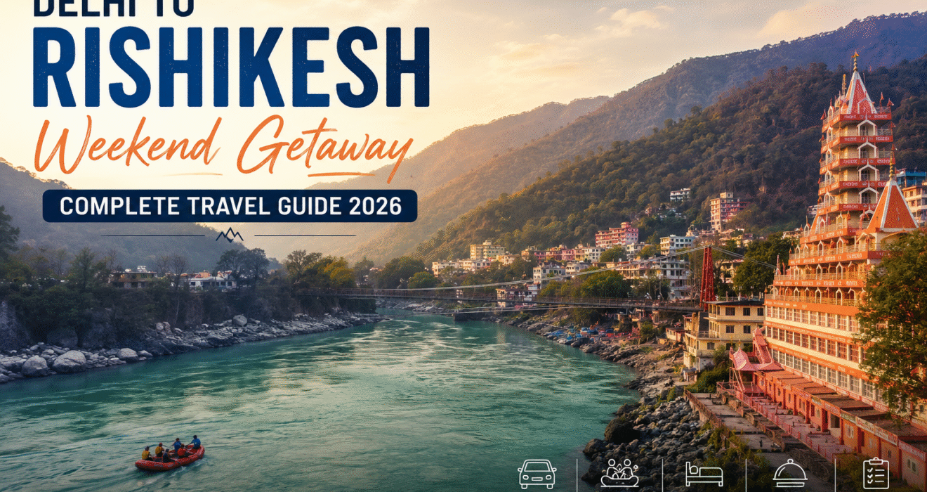 Delhi to Rishikesh Weekend Getaway: Complete Travel Guide 2026