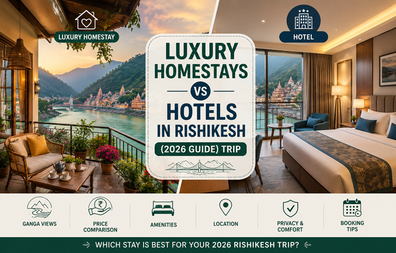 Luxury Homestays vs Hotels in Rishikesh (2026 Guide) Trip?