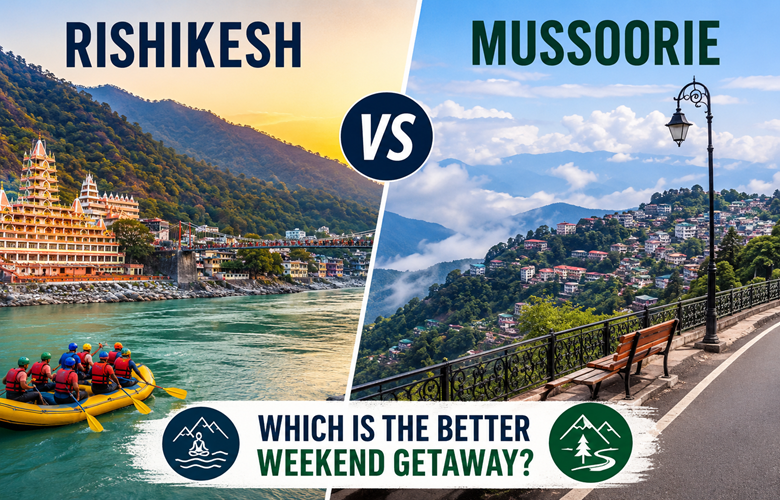 Rishikesh vs Mussoorie: Which Is the Better Weekend Getaway?